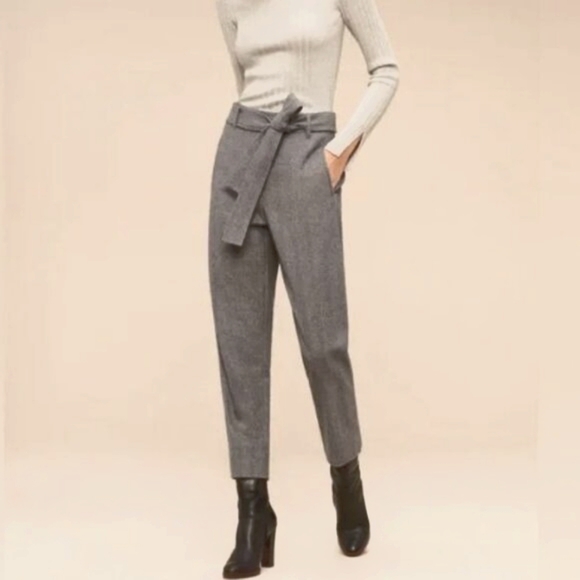 Aritzia Wilfred Jallade Pants, Grey, Size 00 - Picture 5 of 5